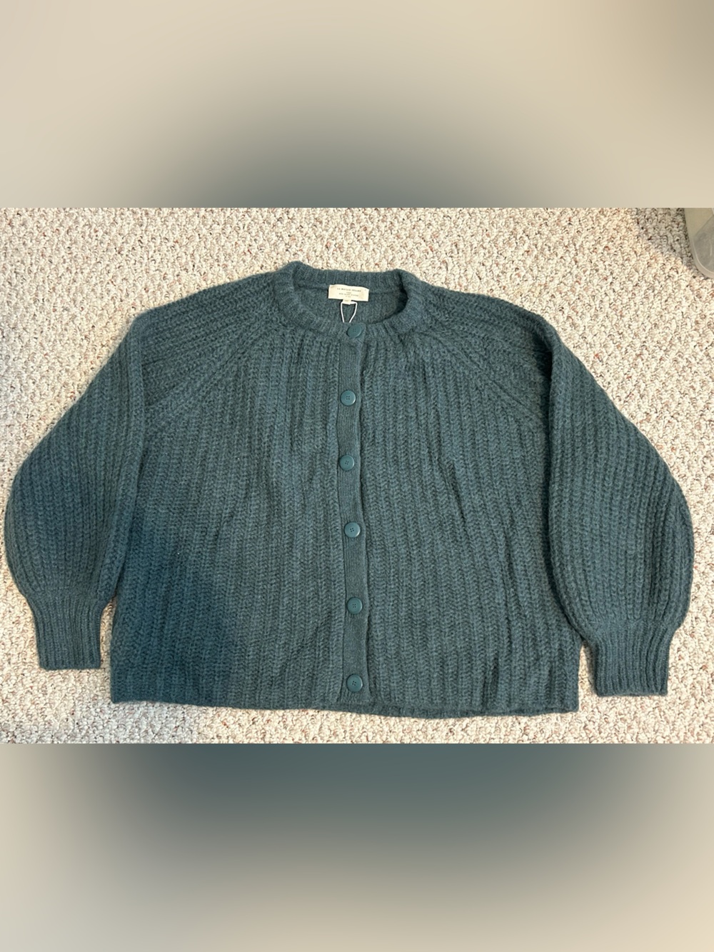 Sezane Emile Cardigan - Sage - XL - Picture 7 of 15